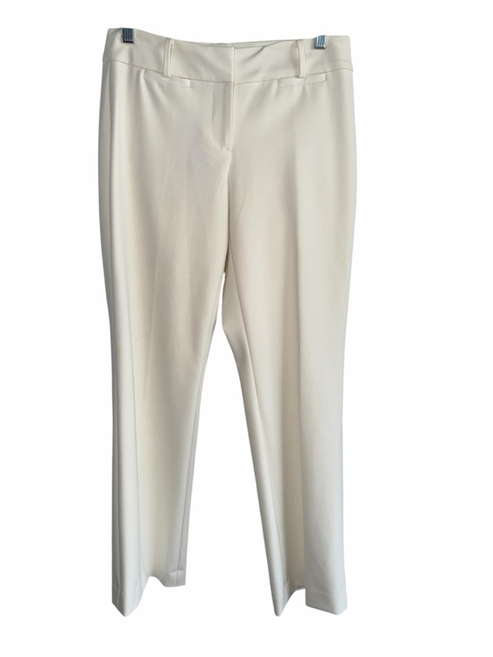 Talbots Cream Ankle Curvy fit Dress Trousers size 4P - Picture 3 of 11